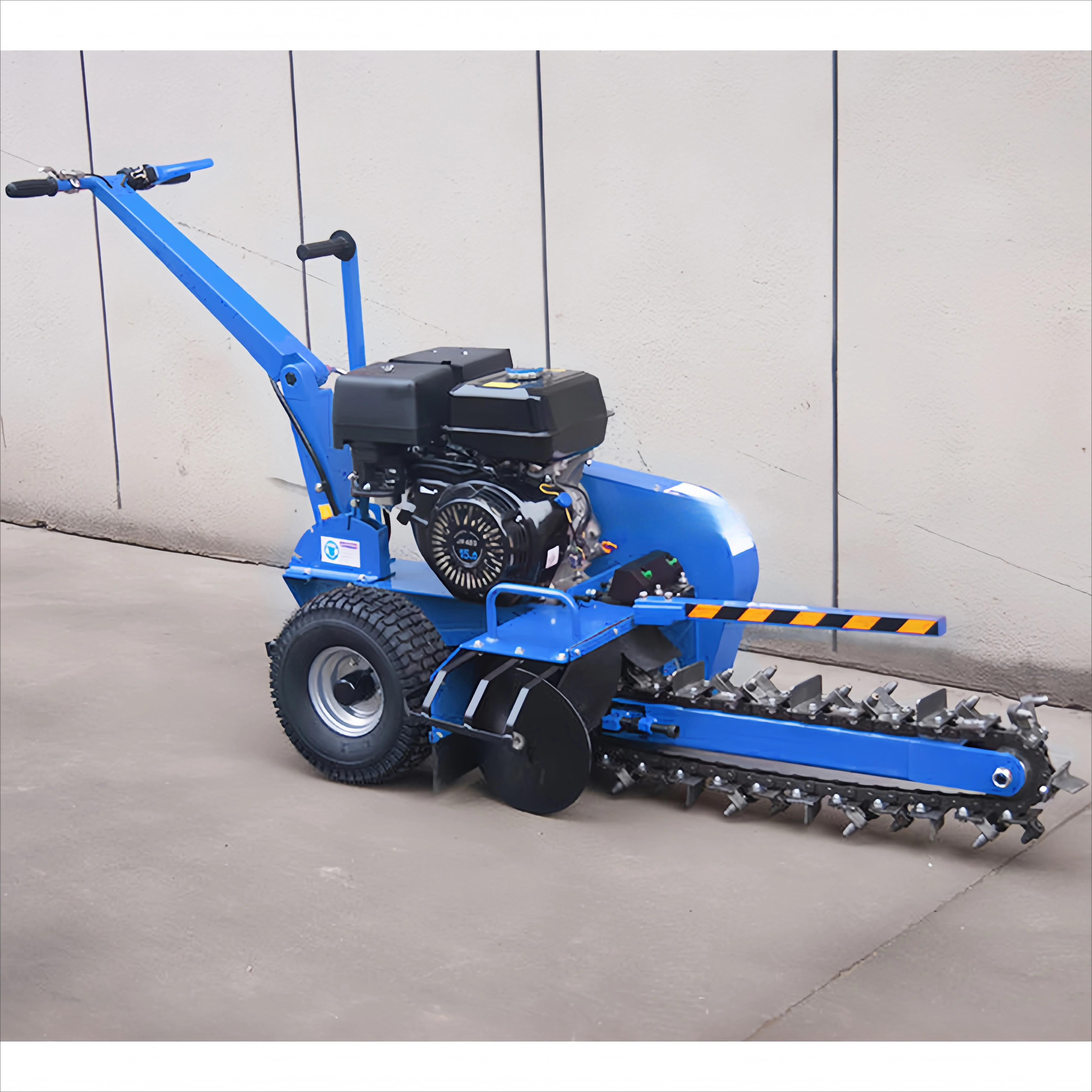 Handled Cable Laying Small Mini Trencher Machine15hp Powered Professional