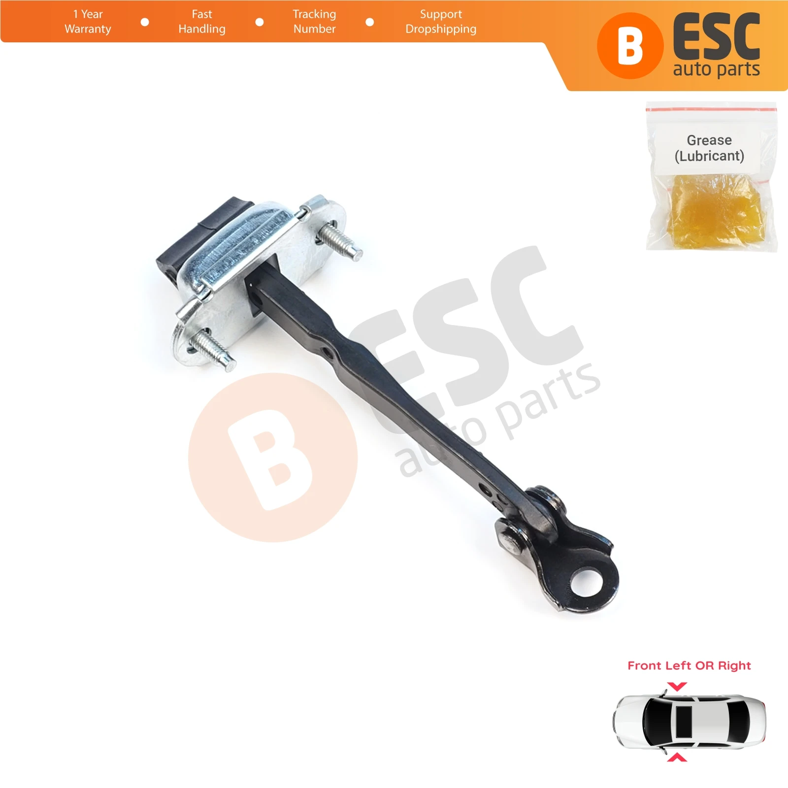 EDP1628 Voordeur Stop Check Assy Limiter Strap voor Dacia Renault Duster MK3 P1310 PYM PYN 2023-On 804304225R