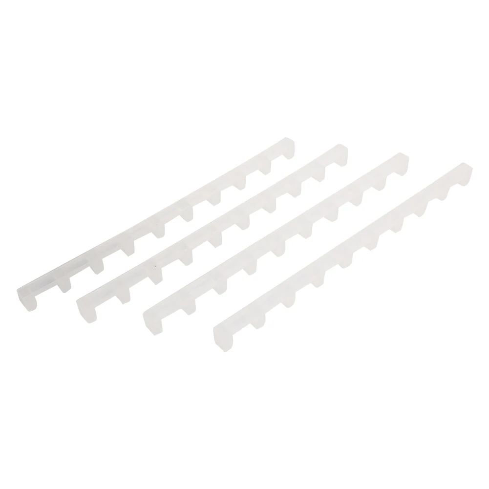 5/50Pcs Beehive Box Groove Plastic Beehive Frame Clips Waterproof And Anti-shake White Beehive Box Groove Beekeeping Accessories