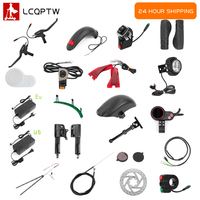 Electric Scooter Accessories for Kugoo M4 Fender Front Suspension Mudguard Brake Disc Pads Foot Support TF‑100 Display Parts