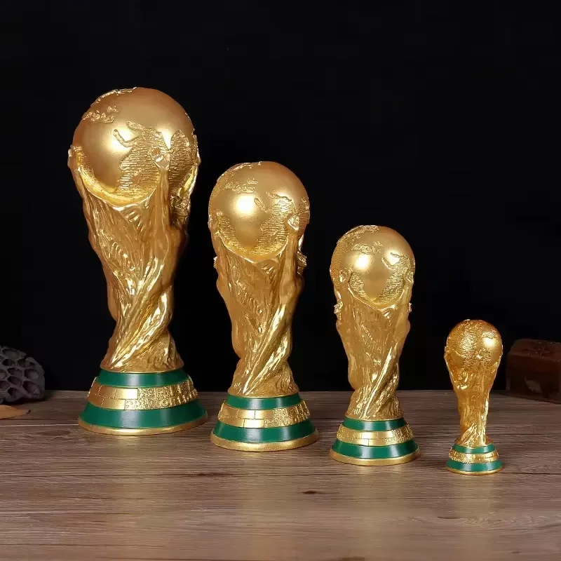 USA Canada Mexico World Cup Trophy Replica Craft Football Match Souvenir Desktop Ornament Sports Collectible Gift