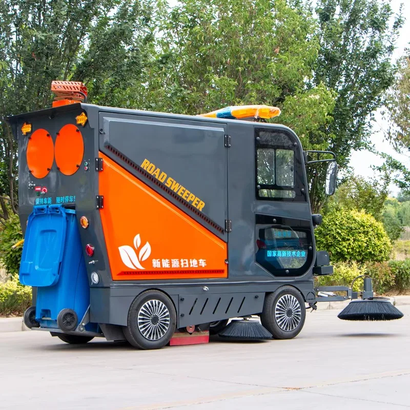 

New Electric Road Sweeper Car Price Small Street Sweeper Truck with Vacuum System