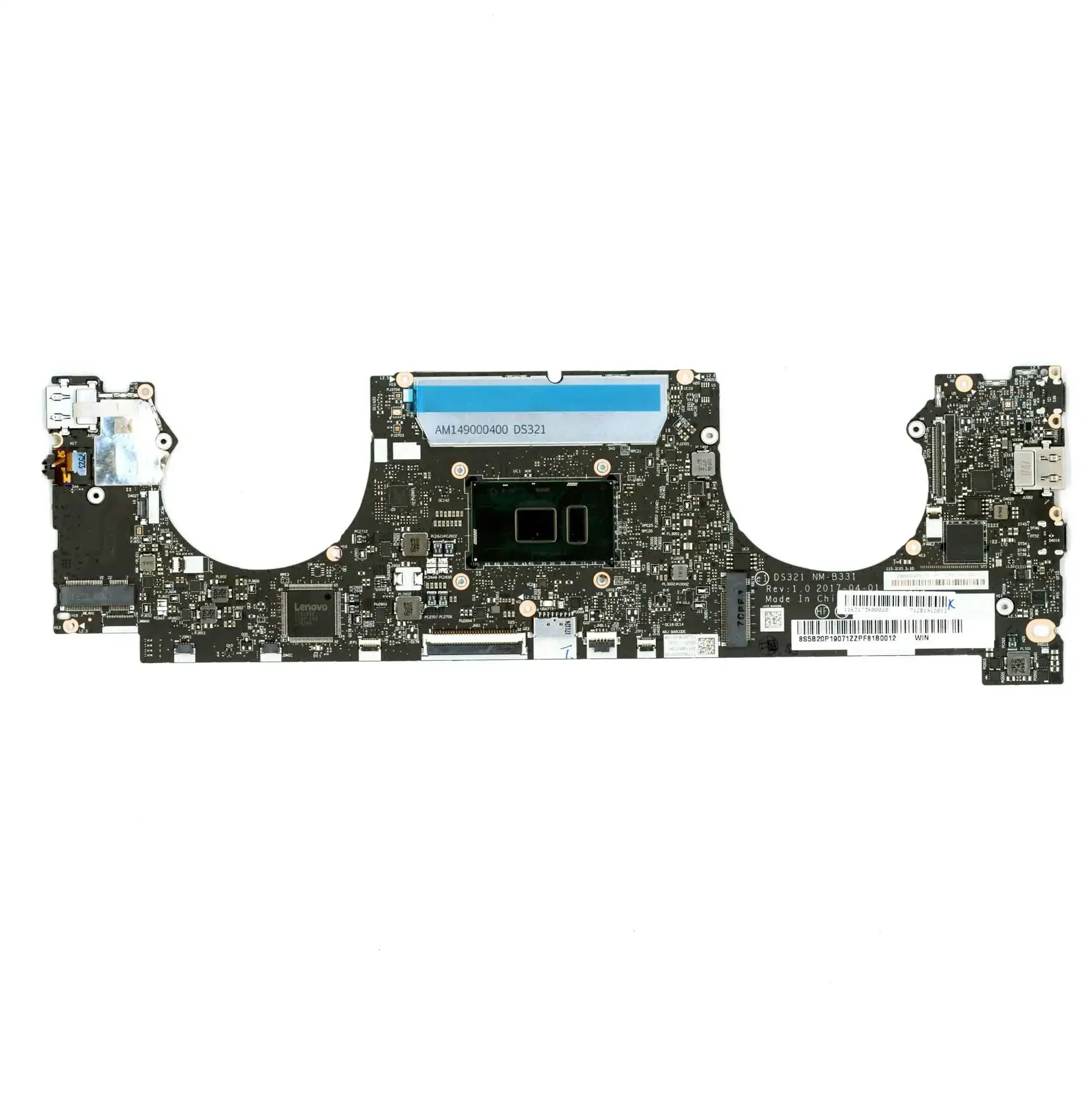 For Lenovo Ideapad 720S-13IKB UMA Laptop Motherboard With I57200U 8GB NM-B331