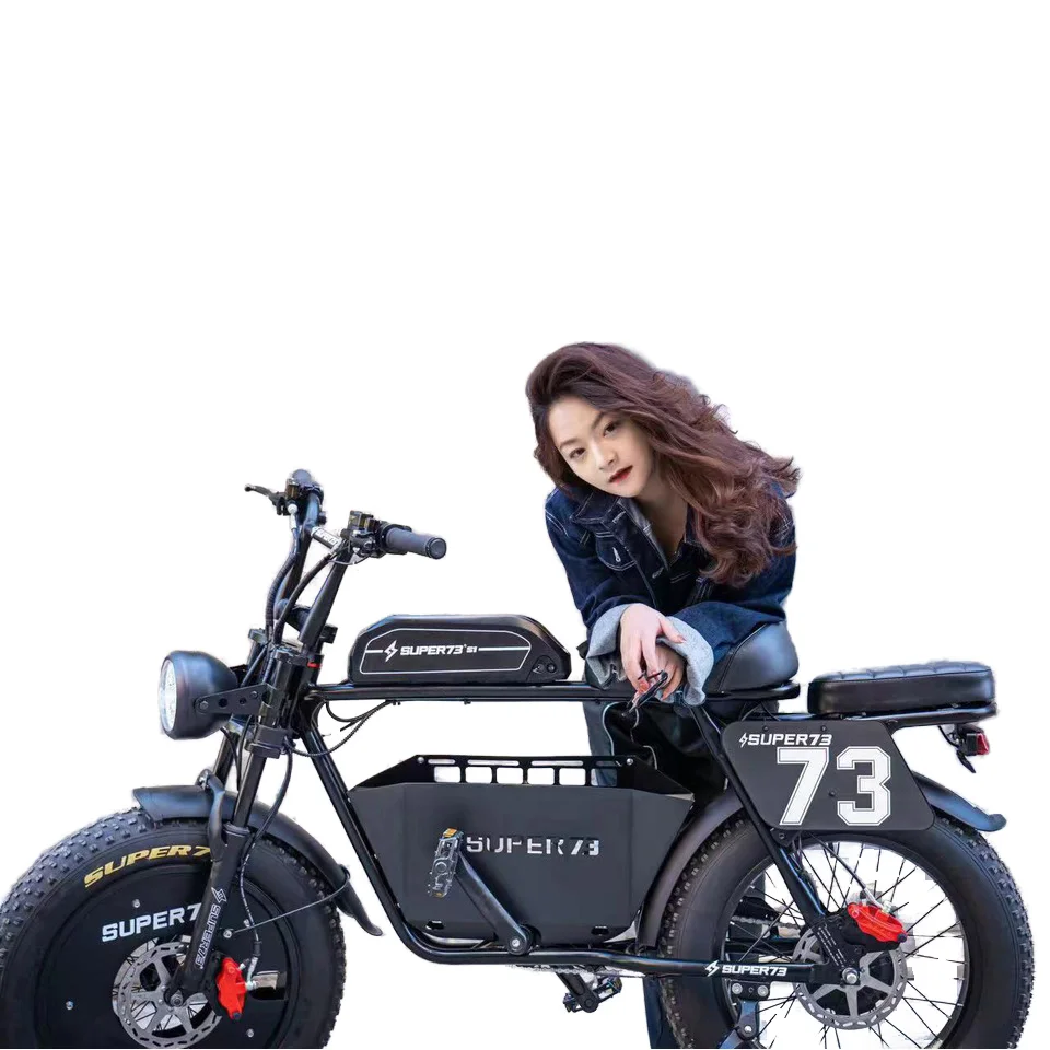 SUPER73 Electric motorcycles 500W motor 48V20AH lithium battery 50km/h electric bike 20 inch tire off road mountain E-bike image 5