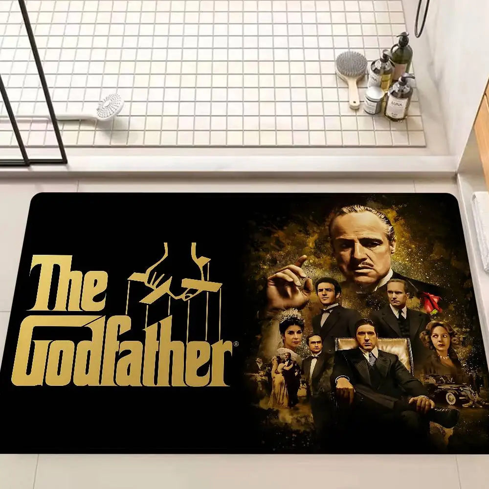 The Godfather Movie Badematte im nordischen Stil, Heim-Fußmatte, Badezimmer-Toilettenmatten, Schlafzimmer-Willkommens-Fußmatte