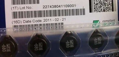 10pcs/lot 74458168 680 DO5022-680 68UH 3.6A chips Electronic new