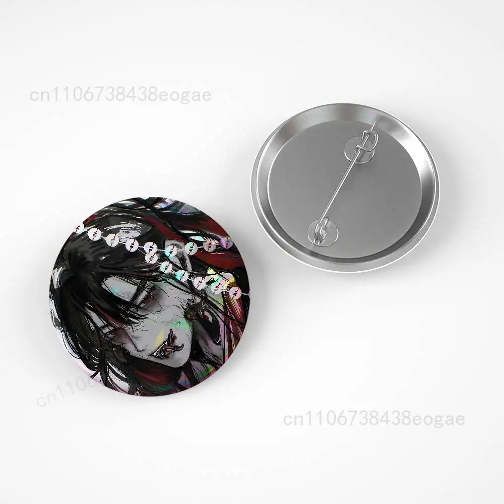 Bizarre Immortal-li-Huowang Badges 25 32 44 58 75 mm Round Cosplay Pin Bag Decor Fans Collect Friends Gifts Brooch Souvenir