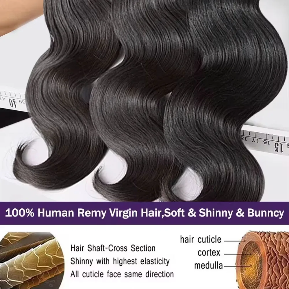 100% пучки человеческих волос, объемные волны, человеческие волосы, 22, 24 дюйма, плетение волос 1/3/4, пучки натуральных необработанных человеческих волос