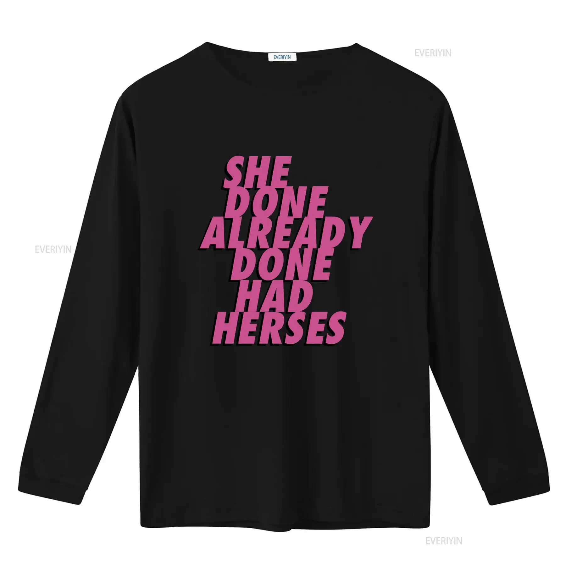 RuPaul Drag Race Pride LGBT Funny She Done Already Had Herses T Shirt 1991 vintage Washed Breathable graphic Comfortable Soft