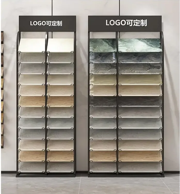 Cabinet door panel ceramic tile color board ceramic tile sample display rack stone whole house sample color board card rack