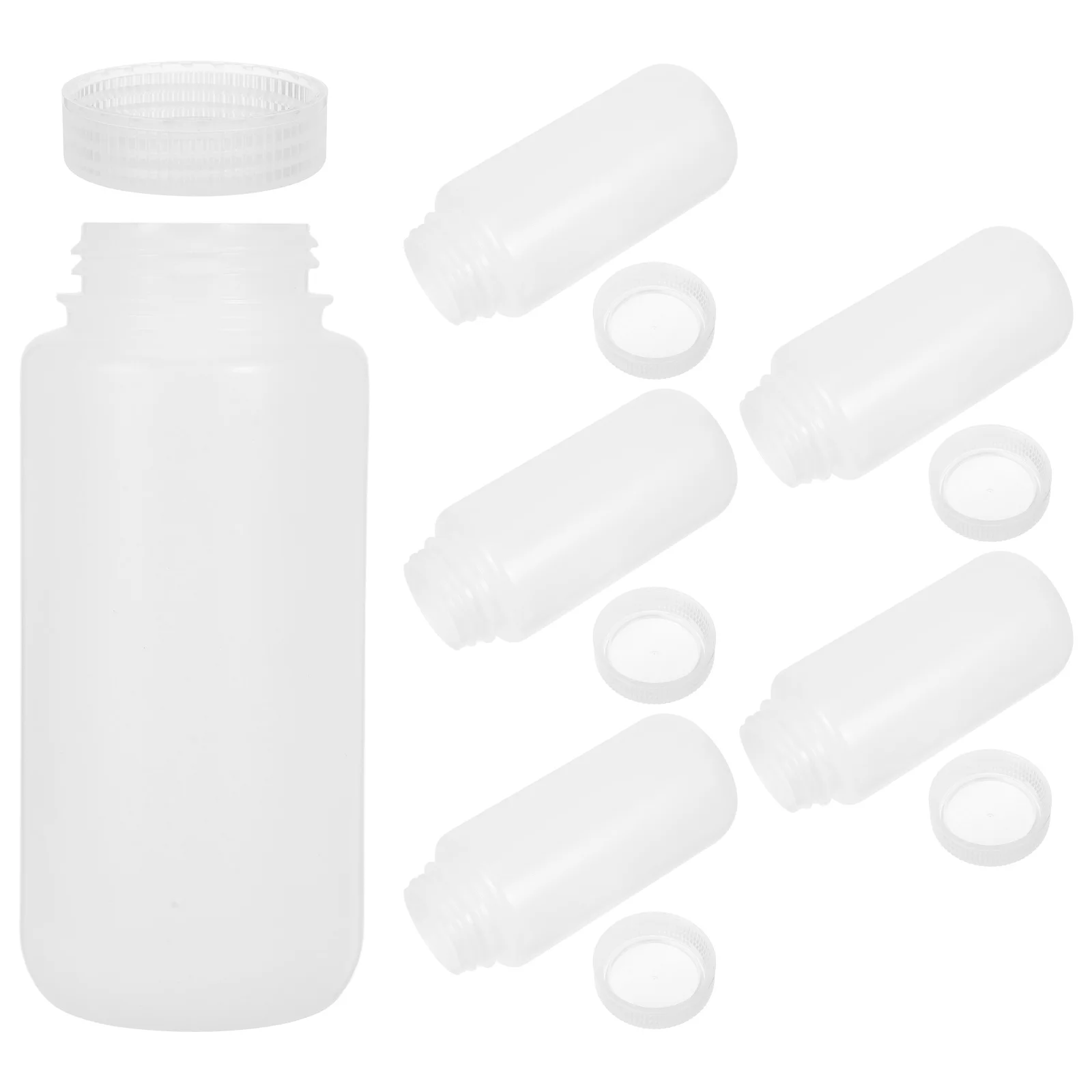 

6 Pcs Experimental Reagent Bottle Containers for Liquids Chemical Storage Bottles