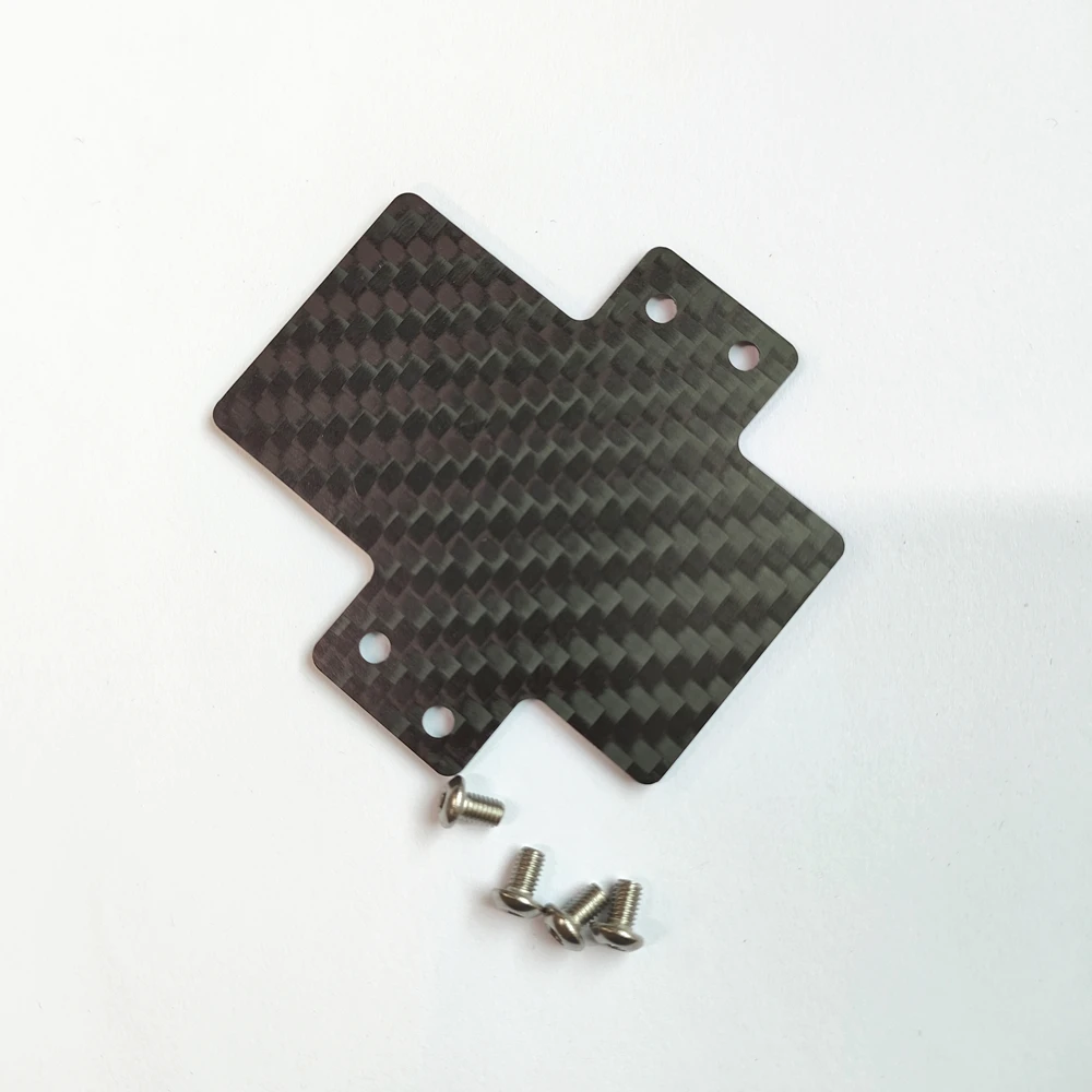 Carbon Fiber ESC Mount Plate for 1/10 Traxxas Maxx  V1 V2 & Wide Maxx to Non-destructive Install Hobbywing max6 max8 xr8plus x8s