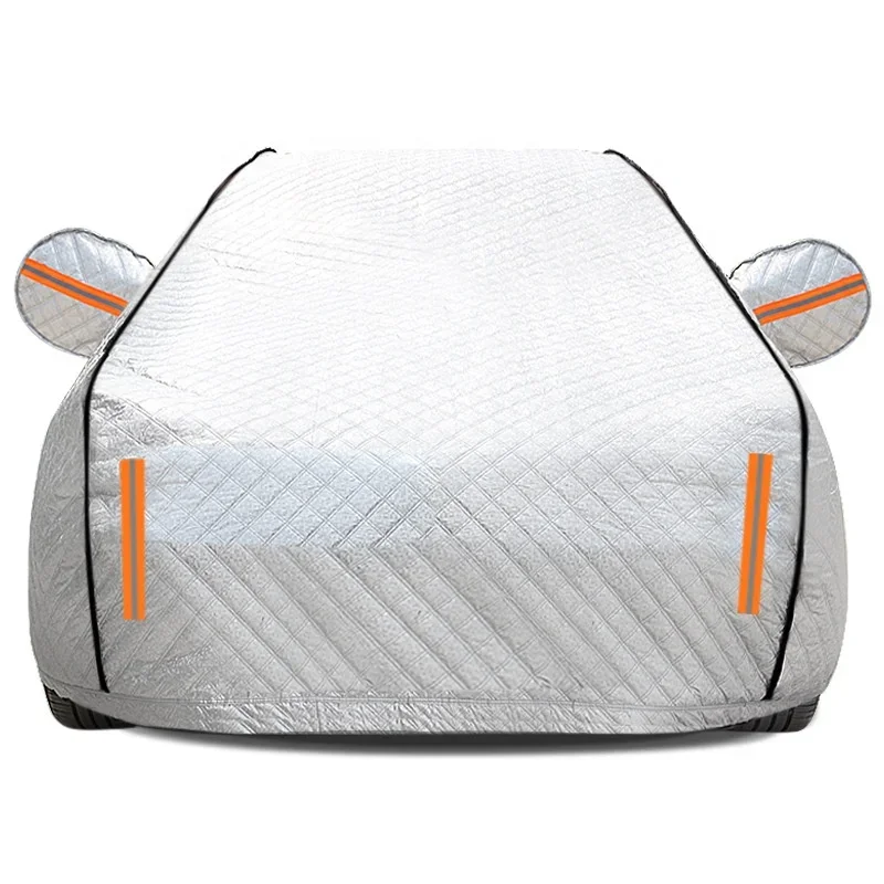 

Good Price Four Seasons Aluminum Film And Cotton Thickened Waterproof Outdoor Car Cover