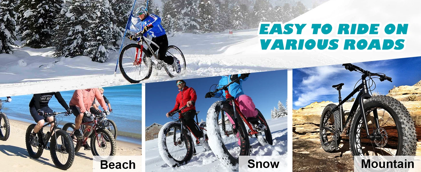 ZUKKA 20x4.0 Fatbike-Reifen Allterrain Pannensicherer Hochleistungs-Ersatzreifen für E-Bike MTB Schnee-Cruiser Dreirad – Detail 12