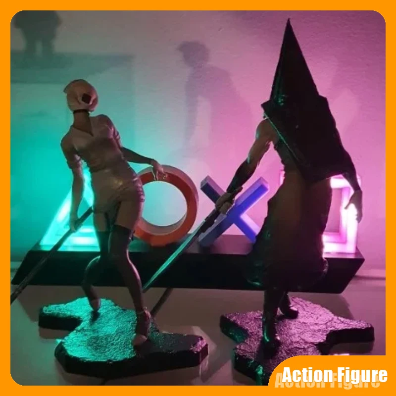 

Konami Silent Hill Bubble Head Nurse Red Pyramid PVC Action Figure Authentic Japanese Collectible Toys Gift For Horror Game Fans