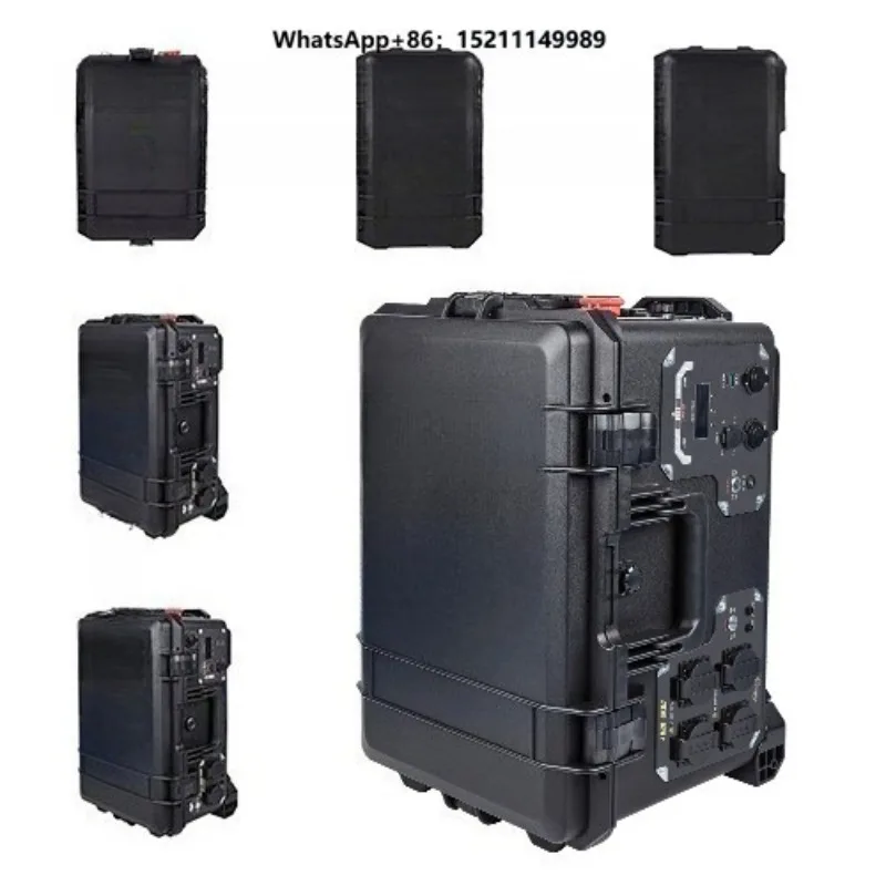 Waterproof 2500w AC 110v 220v Solar Generator Setsupply Bank 5KW Solar Generator