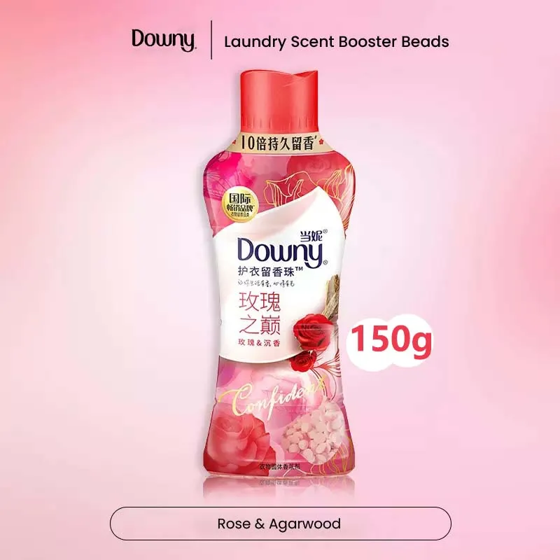 

Downy Fabric Softener Beads Antibacterial Immunity-Boosting Household Essentials Value Pack Naturally Gentle Red Rose Fragrance