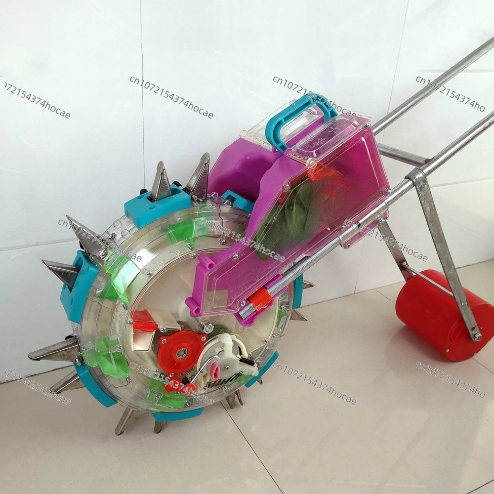 Seeding Fertilizer Corn Soybean Peanut Cotton Planter On Demand Machine Manual Push Planter