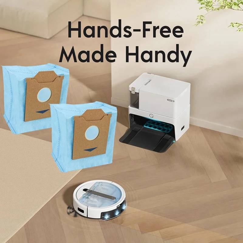 6Piece Dust Bags Replacement Parts For Yeedi Cube For Yeedi CC Robot Vacuums Cleaner Spare Parts