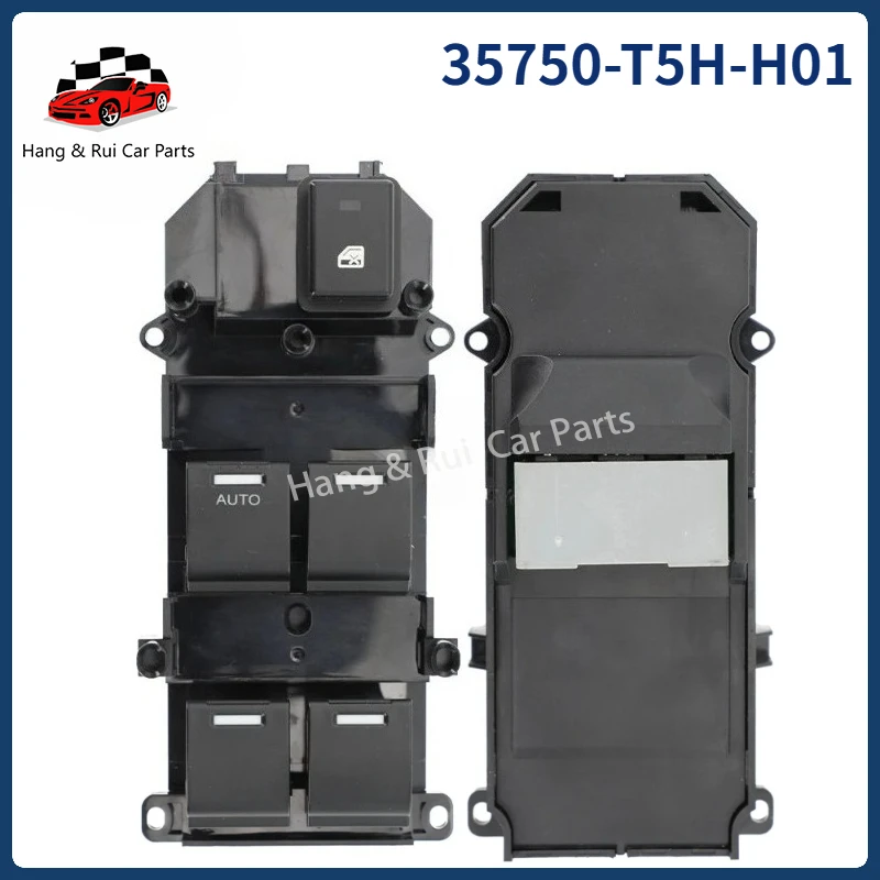 

35750-T5H-H01 Передний левый переключатель стеклоподъемника (кнопка) 35750-T5H-H01 для Honda Fit Jazz GK5 2015-2018, 24 контакта
