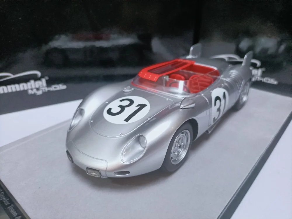 Tecnomodel 1:18 718 RSK #31 LeMans 1959 Simulation Limited Edition Resin Metal Static Car Model Gift