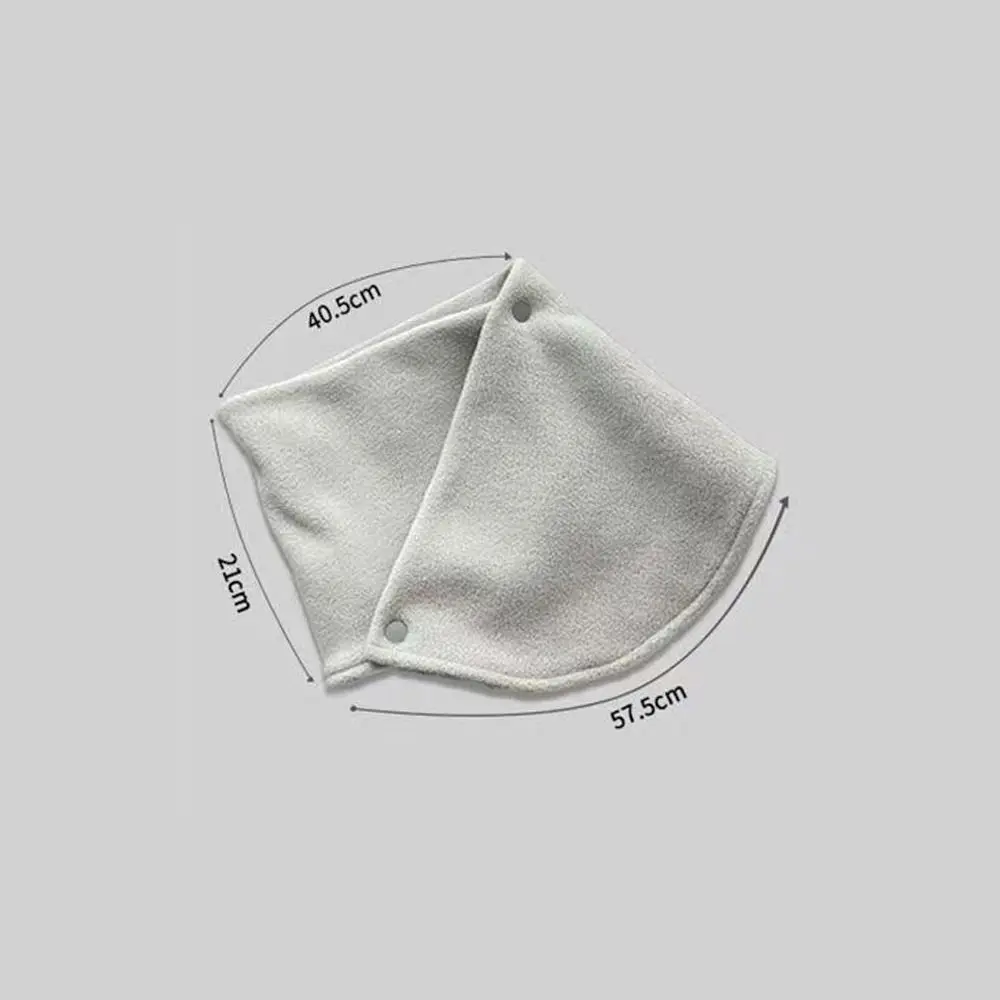 Подарочный плюшевый шарф на шею, регулируемый мягкий теплый чехол на шею, ветрозащитный утолщенный защитный шарф для шеи, осень