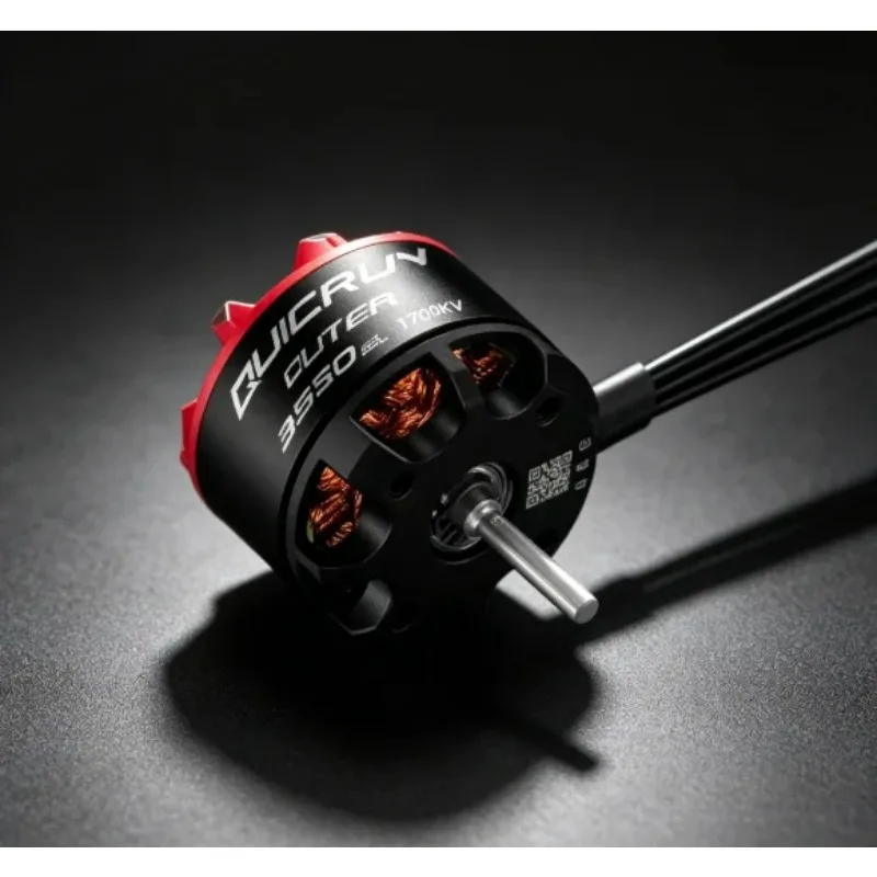 For HobbyWing QuicRun Outer 3530 SL Brushless Motor 1700KV 2200KV for 1/10 1/12 RC Vehicle Model