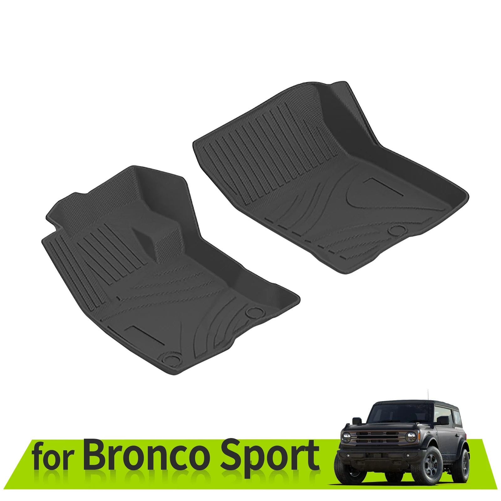 

for Ford Bronco Sport 2021-2024 Trunk Backrest Pad TPE Car Floor Mats