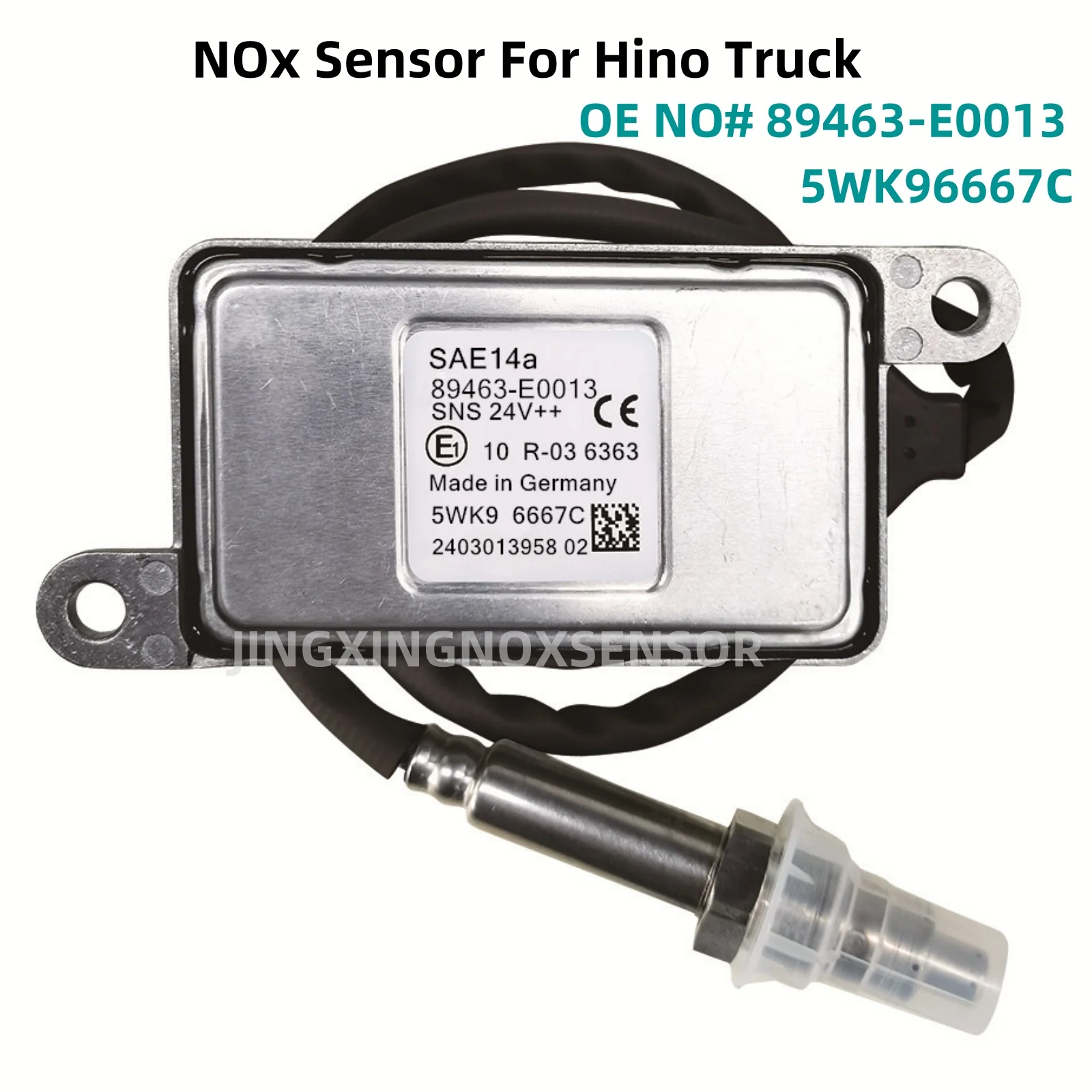 

5WK96667C 89463-E0013 89463E0013 Original New Nitrogen Oxide Nox Sensor For Hino Diesel Truck SNS 24V