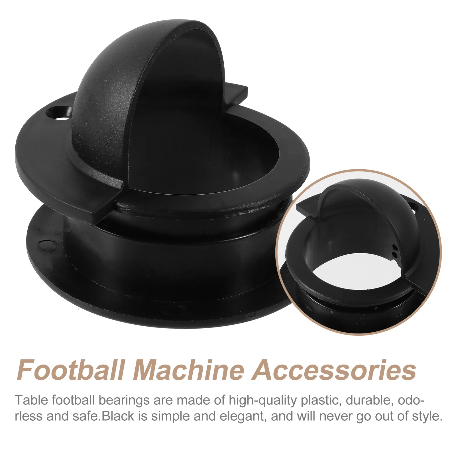 

12 Pcs Football Table Accessories Foosball Parts Replacement Machine Eco-friendly Plastic Tabletop Bushings