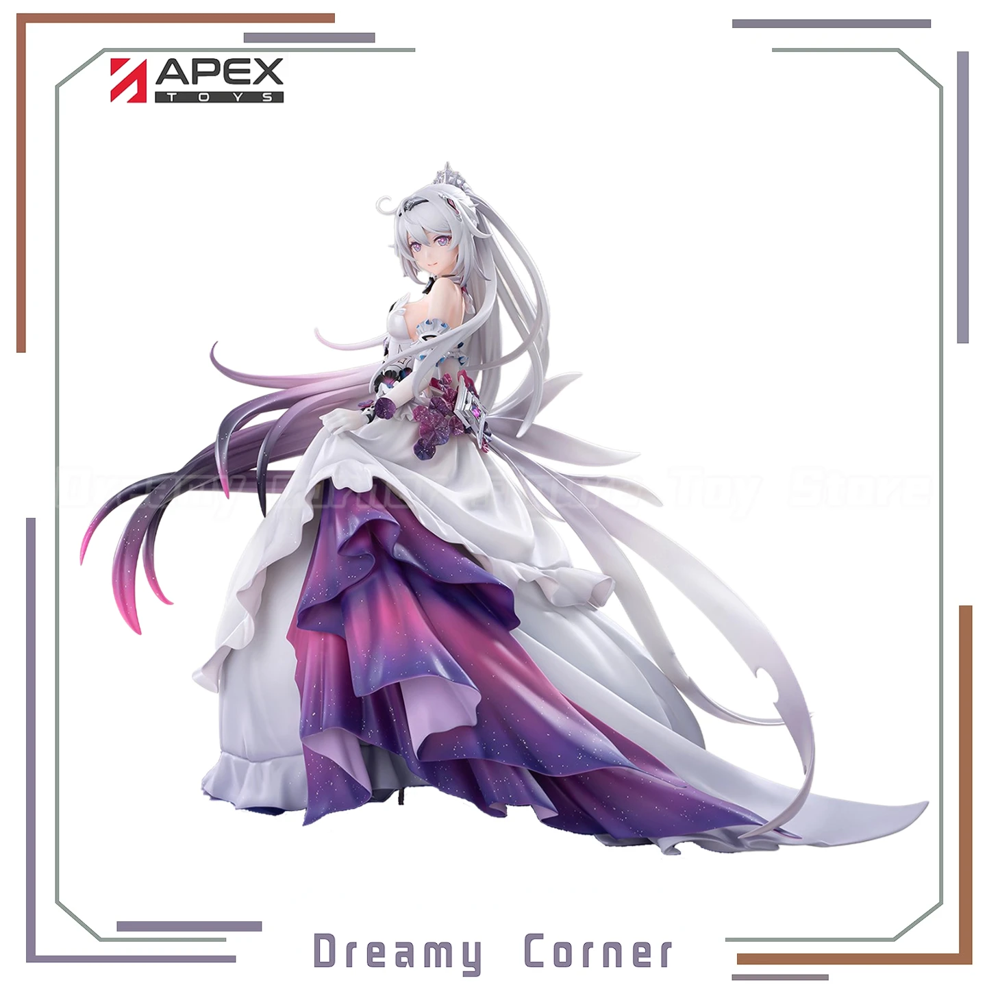 

【В наличии】Оригинальные игрушки APEX-TOYS Honkai Impact 3 Kiana Kaslana масштаб 1/7, модель игрушки в подарок