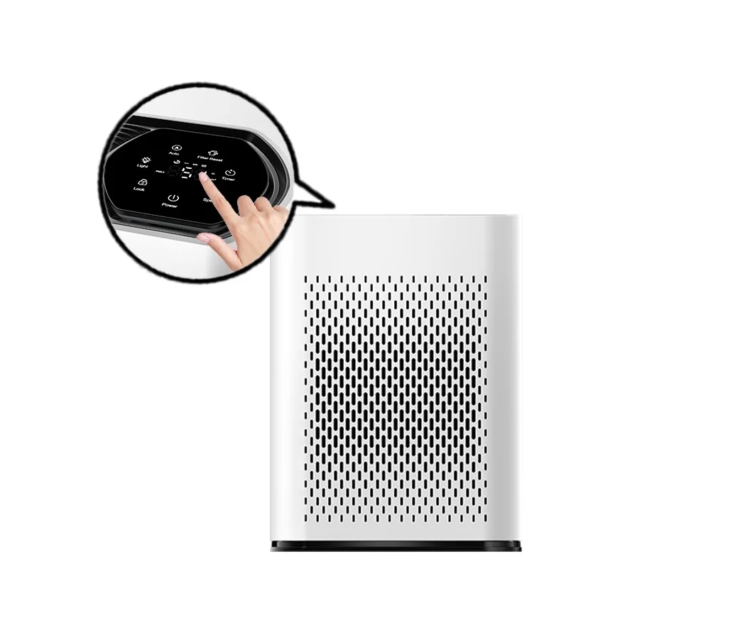 Air Quality Appliances Portable Air Cleaner Hepa 13 Filter Bedroom Desktop Household Air Purifier For Home Office Use