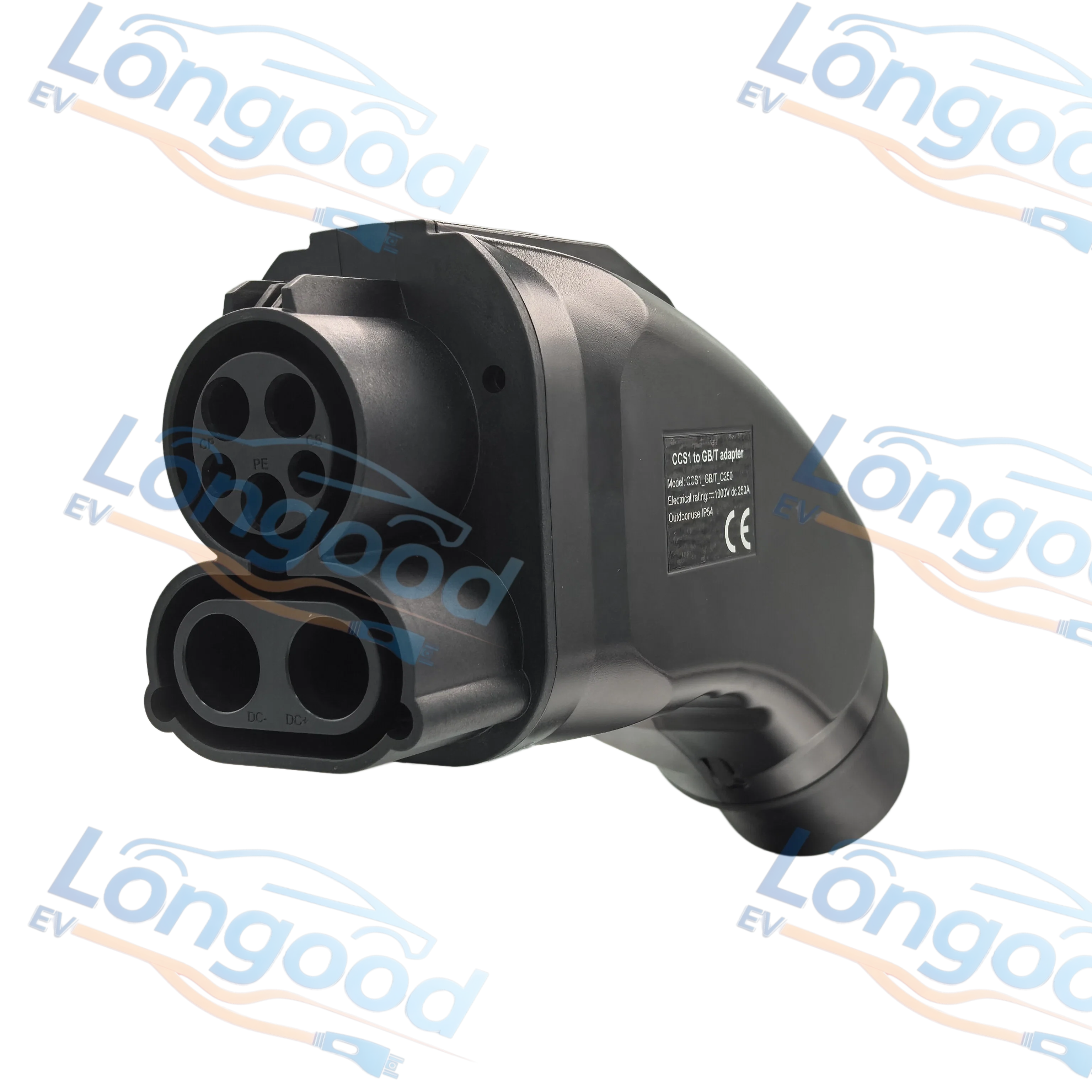 Longood 300A 1000V DC CCS1 to GBT Adapter Cheap Wholesale North American Standard GBT EV Connector for BYD GEELY