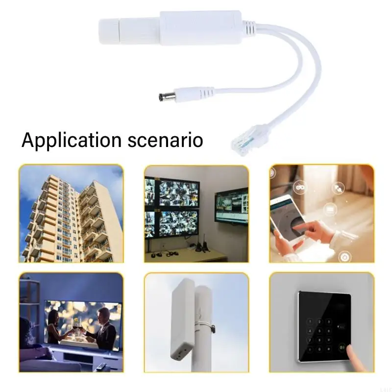 L41F Active Poe Splitter от 48 В до 12 В для сетевого устройства многократные защиты
