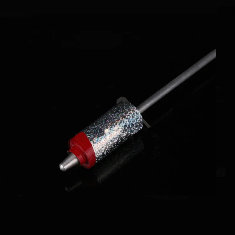 Flaming Torch To Cane Magic Tricks Black Red White Silver Color Metal Appearing Cane Stage Illusion Accessory Party Magic Show