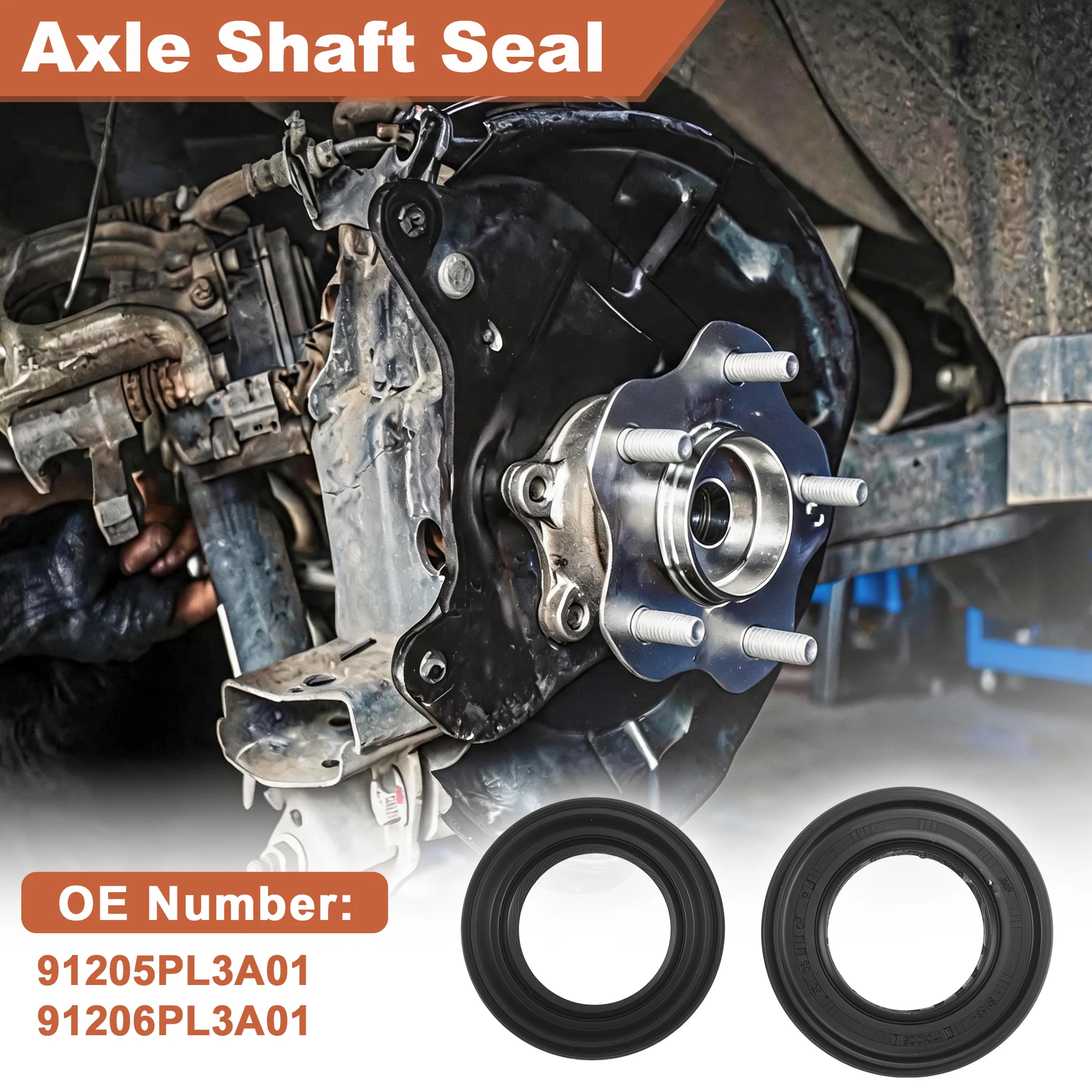 X Autohaux Axle Shaft Oil Seal for Honda Accord 1990-2002 91205PL3A01