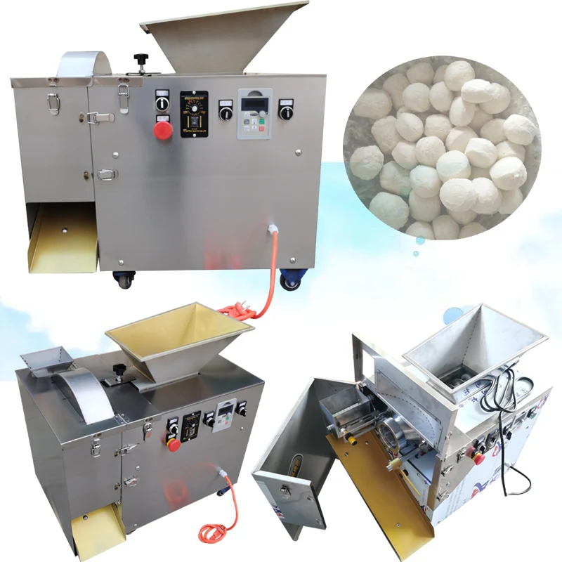 Máquina cortadora divisora de masa Máquina para fabricar bolas de masa Máquina para hacer bolas de masa para pizza