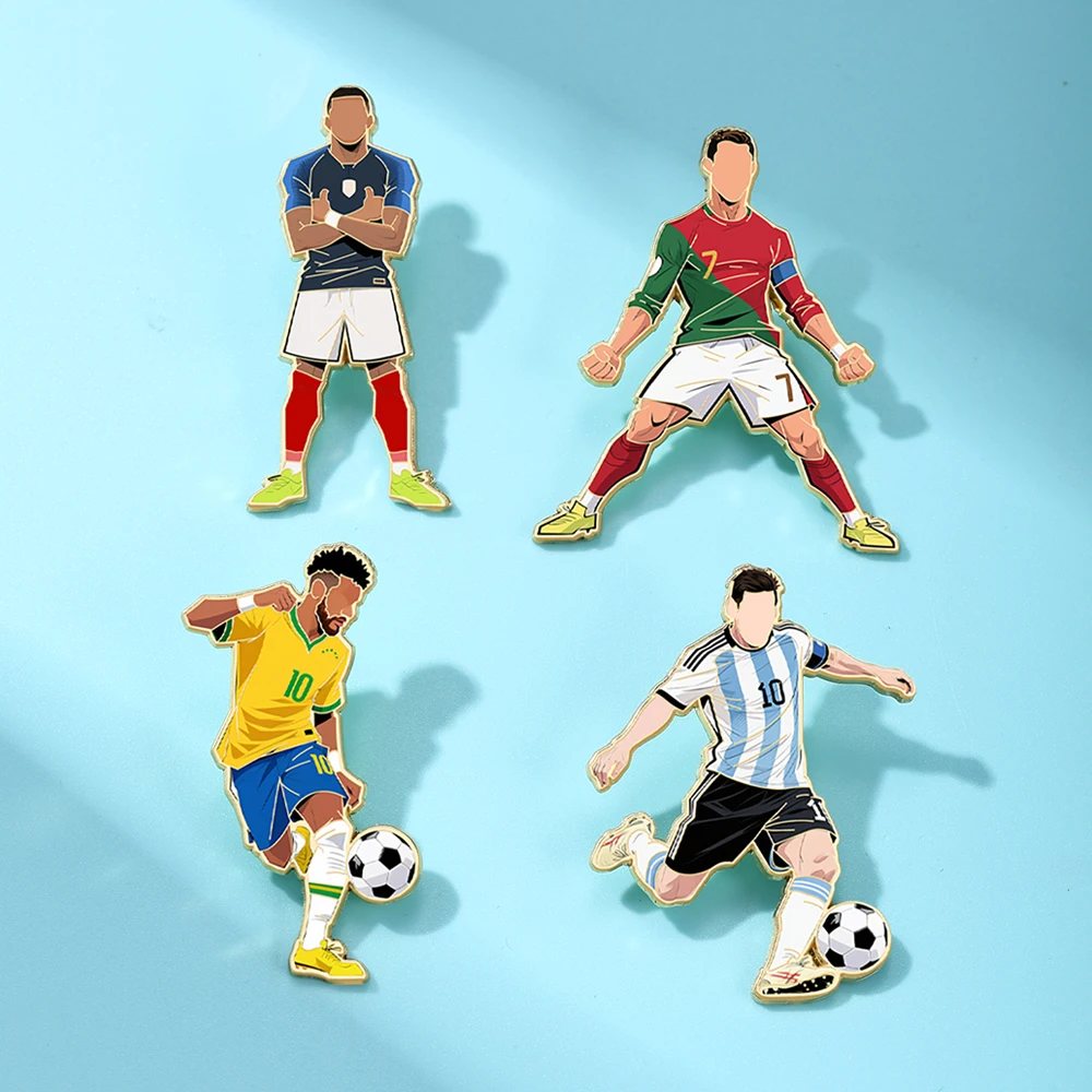 4pcs Football Pin Set Cool Sta - đánh giá và giá Jewelry Making Kit Professional