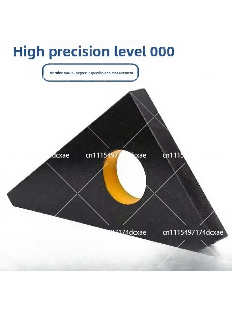 Precision Marble Square Ruler 90 Degree Inspection Tool, Granite Angle Ruler for Accurate Measurement