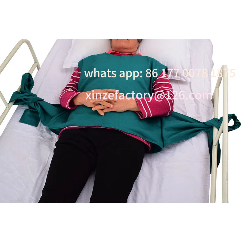 

Customizable Elderly Bedridden Vest Restraint Clothing Double Layered Thickened Cotton Wheelchair Bed Security Fixation Belt