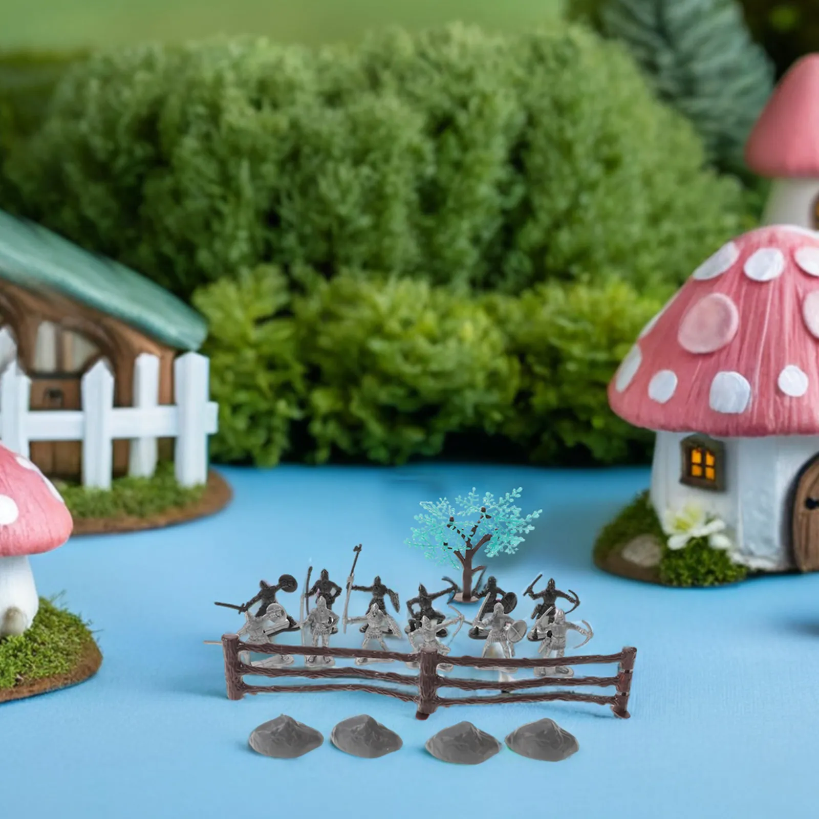 

Набор из 1 фигурки древнеримского солдата, пластиковые фигурки рыцарей, средневековая армейская игрушка, прочный исторический набор для диорамы, сцены битвы