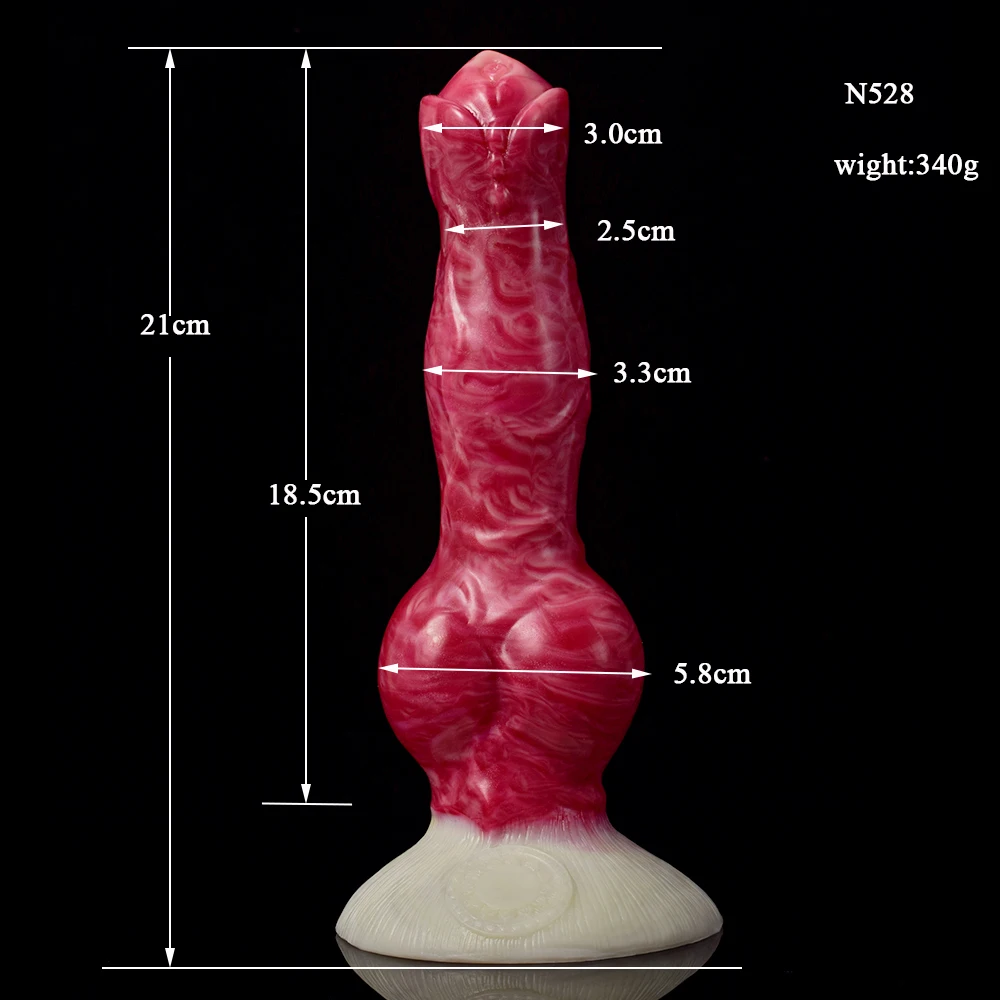 KHMV Liquid ซิลิโคนขนาดใหญ่ Anal เซ็กซ์ทอย Big Knot Butt Plug สัตว์แฟนตาซีจริง Dildos นวดสำหรับผู้ชายและผู้หญิงขนาดใหญ่ลูกปัด