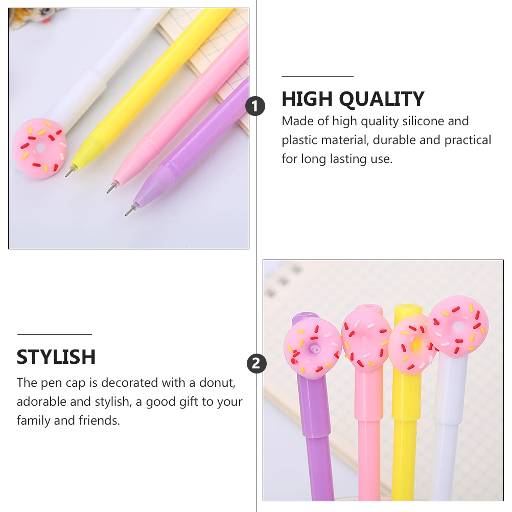 

20 Pcs Cartoon Creative Patch Water Pen Office Signature Christmas Plastic Child