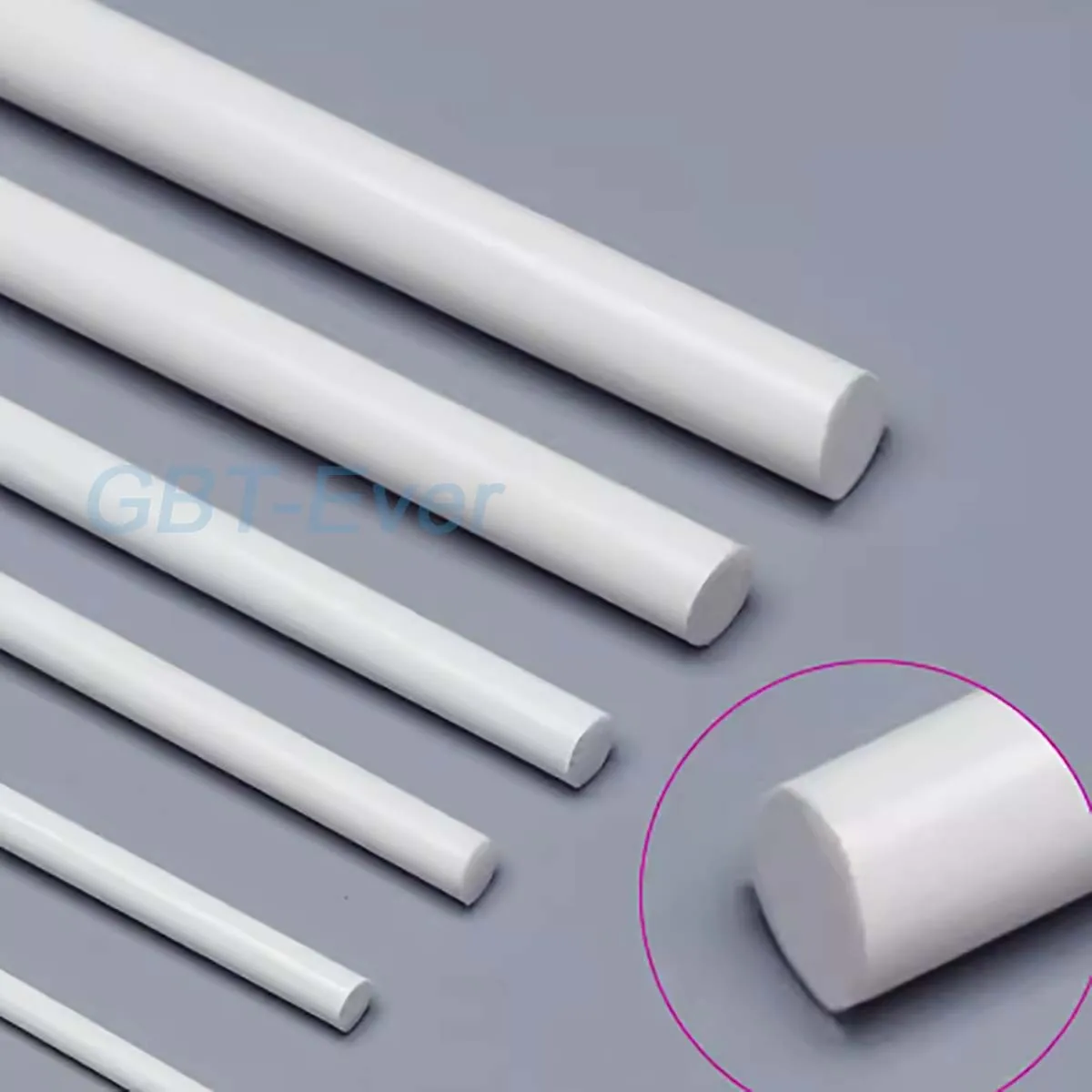 1/5/10/20/50Pcs 3/4/5/6/8/10mm ABS Round Solid Bar Length 250/500mm Plastic White Rod DIY House Sand Table Model Building Making