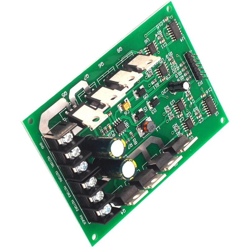 BNVN-15A двойной H-мостовой модуль драйвера двигателя постоянного тока, плата контроллера привода двигателя для робота, совместимого автомобиля 3 В-36 В