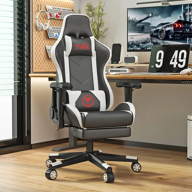 custom.Modern E-sports Game Chairs Computer Comfortable Chairs Long-term Sitting Office Chairs with Adjustable Backrests