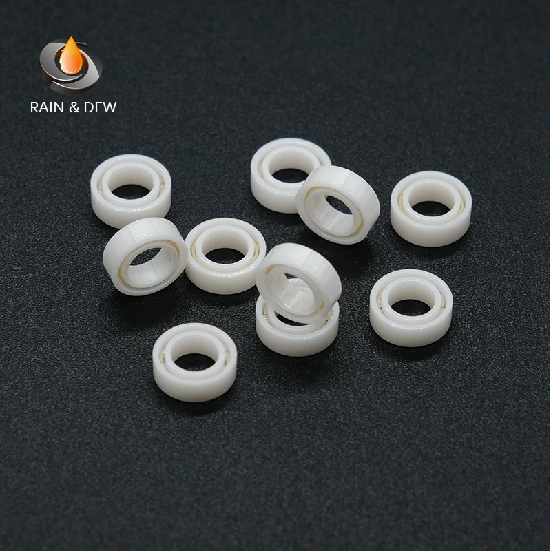 5PCS MR74 CE 4X7X2.5 mm Full Ceramic Bearing ABEC-9 Full Zro2 Ceramic Zirconia Bearing for Fishing Reel