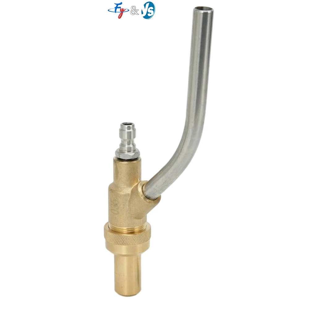 Hot-selling/Industrial Wet Sand Blast Head,5000 Psi Wet Sand Blaster Nozzle for Pressure Washers 1/4 Inch 21CM