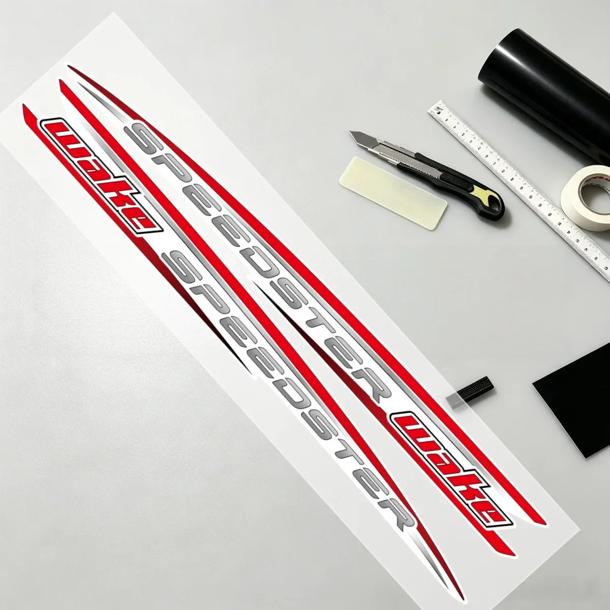 Outboard Trailer Sticker Luya Boat Frame Track Decal Speedster Tail Waterproof Sticker Mercury SxR ST Ultra160 160l X310
