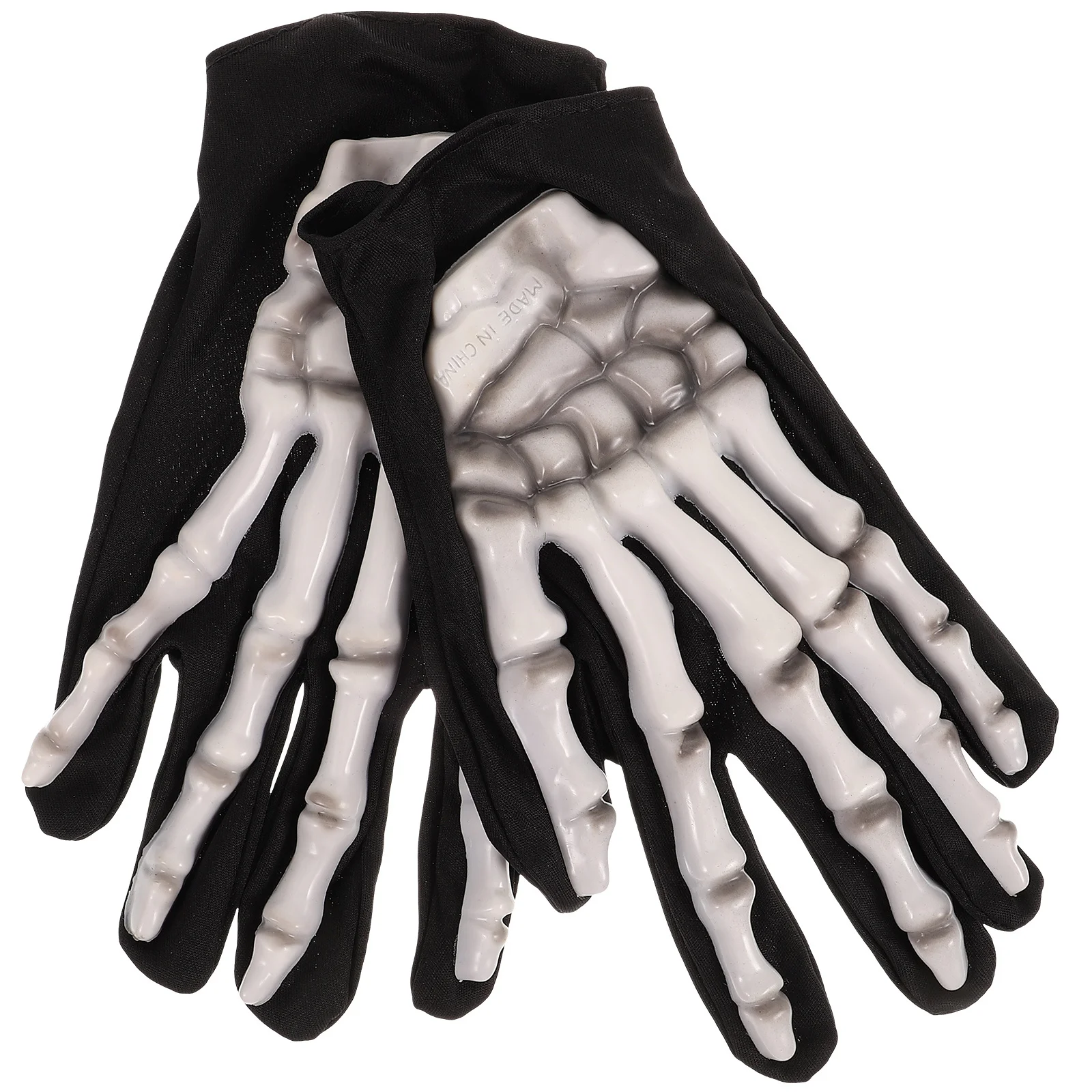 

1 Pair Halloween Gloves Cosplay Props Full Finger Reusable Party Costume Decor Scary Gloves For Halloween Event Photo